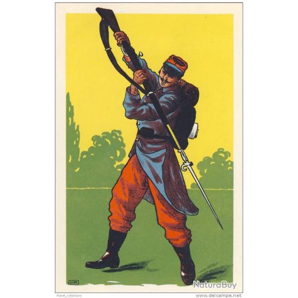 Illustrateur UM - Guerre 1914-18 - Soldat Artillerie