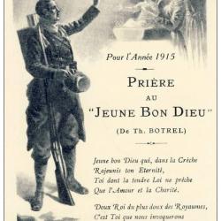Illustrateur - BOTREL Th. Prière au jeune bon Dieu 1915