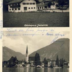 CPA Allemagne Gästehaus Rottach-Egern Tegernsee
