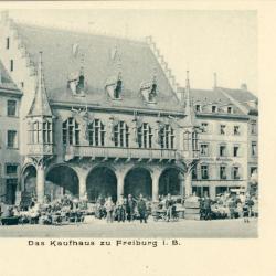 CPA Allemagne Freiburg im Breisgau Kaufhaus Marché