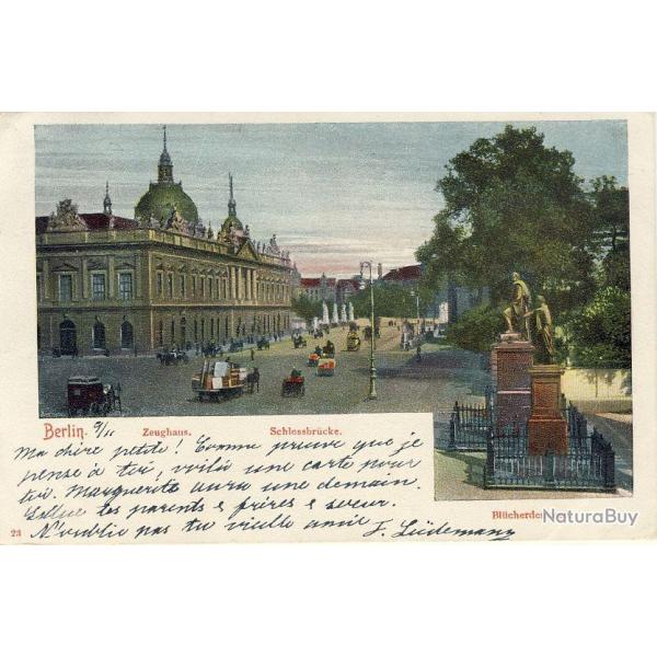 CPA Allemagne Berlin Zeughaus Schlossbrcke 1902