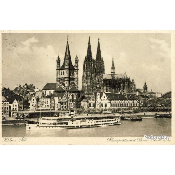 CPA Allemagne KOLN KEOLN - Rheinpartie Bateau