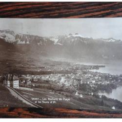 CP Suisse Vaud Vevey Rochers de Naye Tours d´Aï 1917