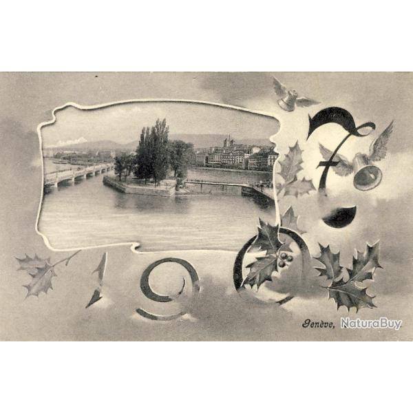 CPA Suisse Genve Bonne Anne 1907