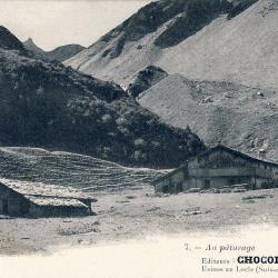 CPA Suisse NEUCHATEL Au pâturage Chocolat Klaus