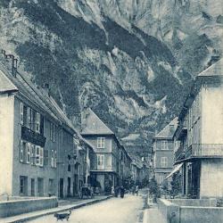 CPA 38 ISERE BOURG D'OISANS La Grande rue