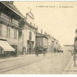 CPA 01 AIN PONT DE VAUX La Grande Rue