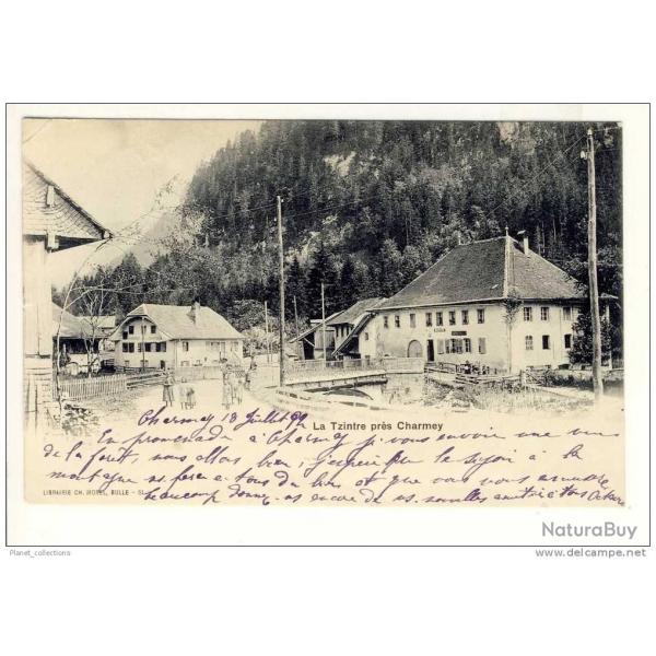 CPA Suisse Fribourg La Tzintre prs de Charmey