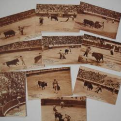 CPA Corrida de Toros Scènes de corrida taureau Toréador