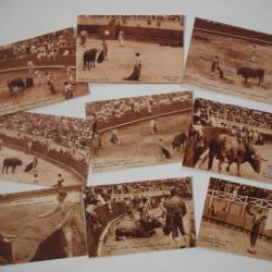 CPA Corrida de Toros Scènes de corrida taureau Toréador