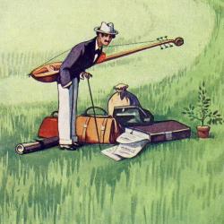 CPA illustrée Emile DUPUIS - N°118 AMERIQUE - 1916