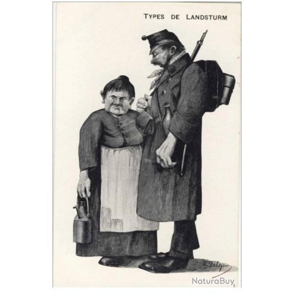 CPA illustre DELEYSIN R. Suisse Types de Landstrum
