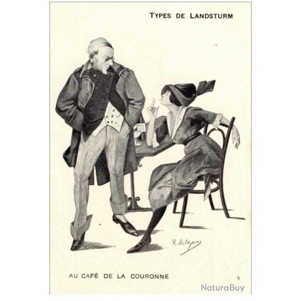 CPA illustre DELEYSIN R. Suisse Types de Landstrum