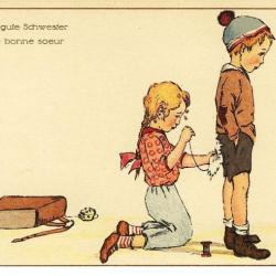 CPA Illustrée F. PHILIPP - Sérié 339/6 - Une bonne soeur