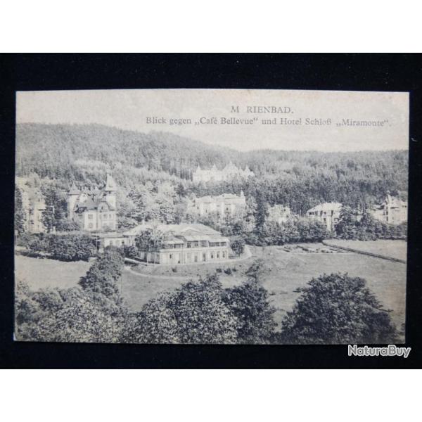 CPA Rpublique Tchque MARIENBAD Caf Bellevue
