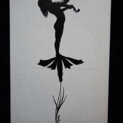 CPA illustrée DIEFENBACH Göttl. Femme fleur Violon