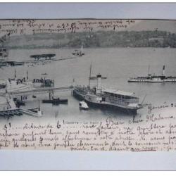 CPA Suisse Genève La Rade 1900