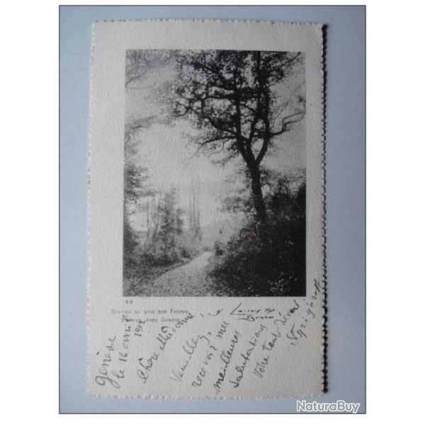 CPA Suisse Genve Sentier du Bois des Frres Vernier