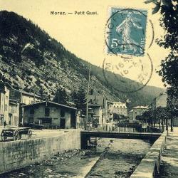 CPA 39 - JURA - MOREZ - Petit quai 1911