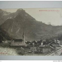 CPA SUISSE Fribourg Montbovon et les Rochers de Naye
