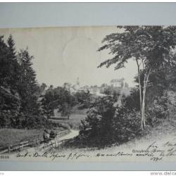 CPA SUISSE Fribourg Gruyères Cachet Grand Hôtel Mont Barry Les Bains