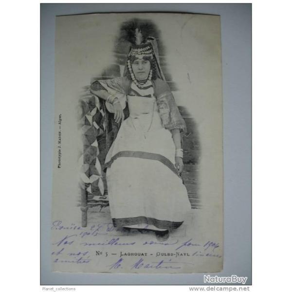 CPA ALGERIE Laghouat - Ouled-Nayl Femme 1905