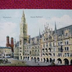 CPA Allemagne Munich Munchen Neues Rathaus 1909