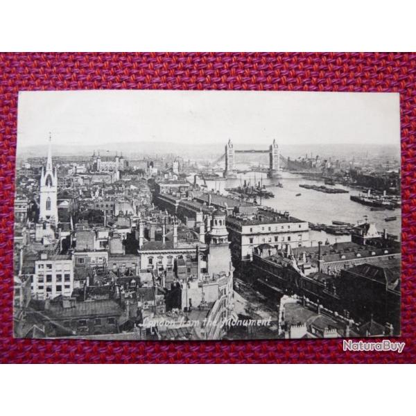 CPA Royaume-Uni London from the monument 1911