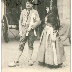 CPA 01 AIN - Anciens Costumes Bressans Mariés