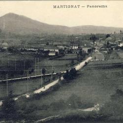 CPA 01 AIN - MARTIGNAT Petit village - Panorama