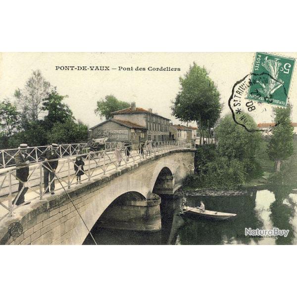 CPA 01 AIN - PONT DE VAUX Pont des cordeliers
