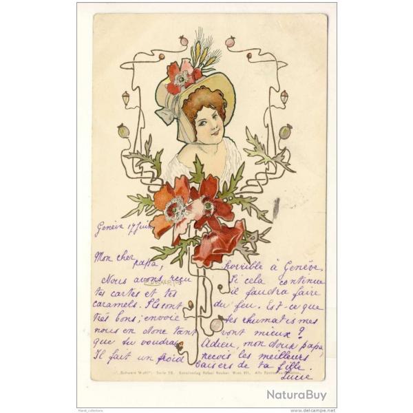 CPA illustre Illustrateur Doecker Dcker E. Jr. 1901