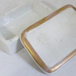 Boite d'allumettes pyrogène porcelaine