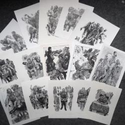 Gravures Lithographiées Oleg YAKHNIN artiste Russe