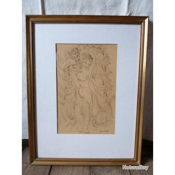 Dessin Femme nue Andr BOVY