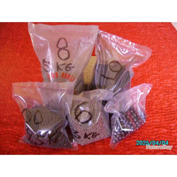 grenaille pour cartouches de chasse