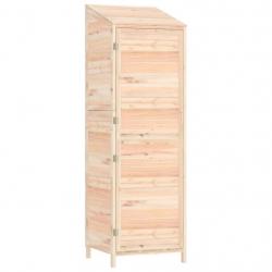 Remise de jardin 55 x 52 x 174,5 cm bois de sapin solide marron 02_0044051