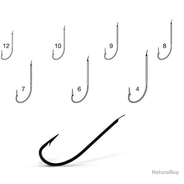 HAMECONS NON MONTES PECHE AU VER 7051BK PAR 20 Taille 10