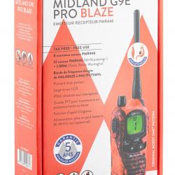 Vente Flash! Talkie-Walkie Midland G9 PRO Blaze Camo + Oreillette + Chargeur