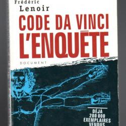 code da vinci l'enquête de marie-france etchgoin et frédéric lenoir , collection points