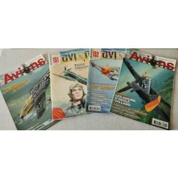 4 anciens magasines "Avions" de 2006 à 20014 avec cahier spéciale