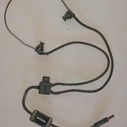 Ecouteurs radio transmission HB-30R US Army WW2