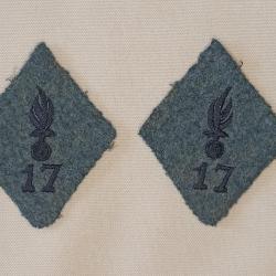 Pattes de col France 40 Personnel de dépôt en Métropole 39/45
