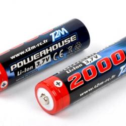Accu Li-Ion 3.7V - 2000 mAh, par 2 | T2M (0000 2779)