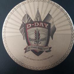 Zippo WW2 Boîte vide 50eme anniversaire Generaux et plages débarquement.