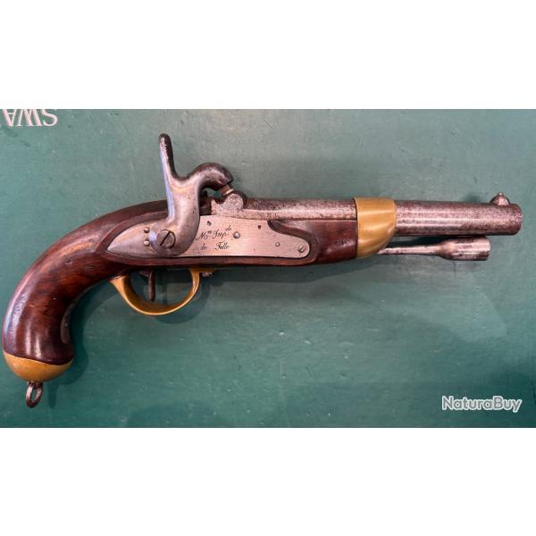Pistolet manuf imprial de tulle 1822 T Bis 1 sans prix de reserve