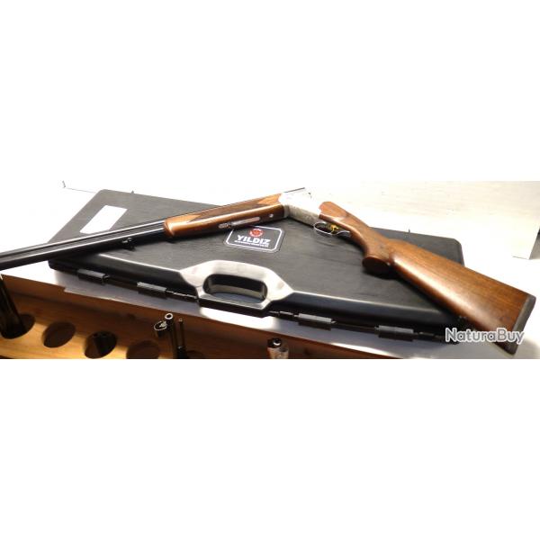 FUSIL SUPERPOSE YILDIZ LUXE  MC 112 L - CAL 12/76- LIVRE EN MALETTE PVC- 5 CHOKES INTER
