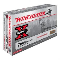 MUNITIONS WINCHESTER 7RM POWER POINT 175GR