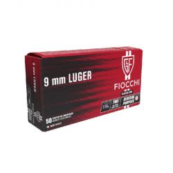 MUNITIONS FIOCCHI 9X19 115GR FMJ X50