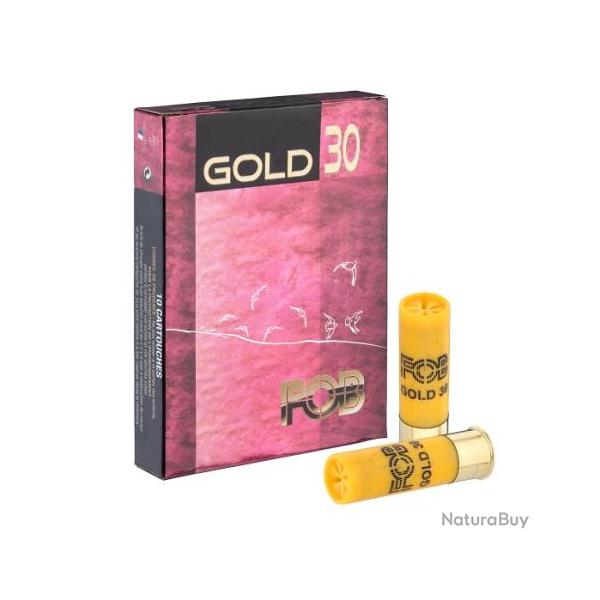 Cartouches FOB 20/70 Gold 30g n°4 x10